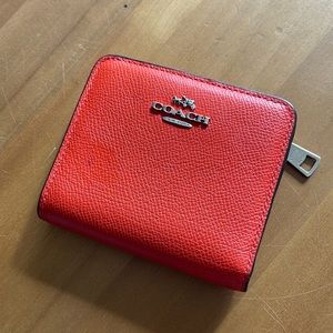 Coach snap wallet